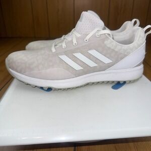 Adidas S2G SL Spikeless Golf Shoes Womens 9.5 Wonder Quartz Leopard GV9427